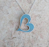 turquoise heart necklace