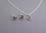 heart jewelry set