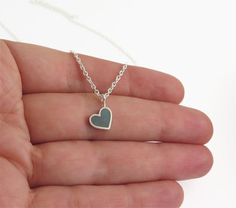 turquoise heart necklace