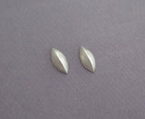 geometric stud earrings sterling silver