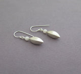 teardrop earrings sterling silver