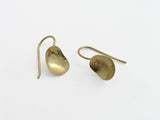 dangle earrings 14k solid gold