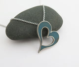 turquoise heart necklace