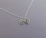 leaves necklace for women