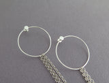 circle earrings