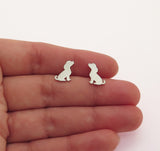 dog stud earrings