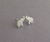 small elephant stud earrings