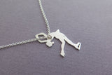 figure skating necklace