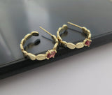 elegant 14k gold earrings