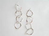sterling silver teardrops earrings