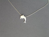 dolphin necklace, animal jewelry