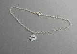 paw print anklet, animal lover gift idea
