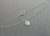 paw print anklet, cat lover gift
