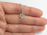 paw print anklet, dog lover gift