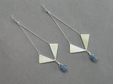 dangle earrings geometric earrings
