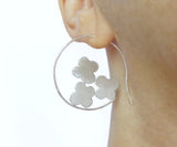 sterling silver statement earrings